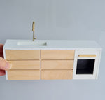 Lade das Bild in den Galerie-Viewer, Scandi Dollhouse Kitchen
